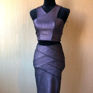 EXPRESS Crop top & pencil skirt set